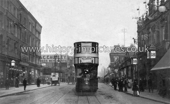 Kingsland High Street , Dalston, London. c.1920's